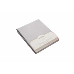 Простынь на резинке в кроватку 120х60 Perina Серый, арт. ПР-120.6