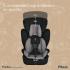 Pituso Удерживающее устройство для детей 9-36 кг Prados Grey Black /Серо-черный R501-Grey Black