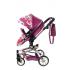Коляска для кукол 9695 (M1904WL) поворотные колеса