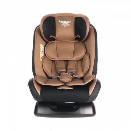 Автокресло Martin noir DISCOVERY Milk Chocolate 0-36 кг (без Isofix) бежевый/коричневый