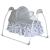 Электрокачели колыбель Pituso Camellia Grey Sparkle Сияющий серый SG239- grey sparkle
