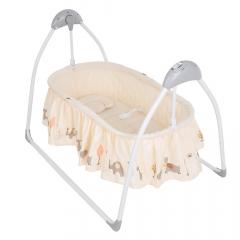 Электрокачели колыбель Pituso Camellia Зоопарк (бежевый) Beige Zoo SG239