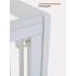 Детская кроватка Rant Indy Pro / 778 (Cloud White) 9268024 / быстросъемная стенка