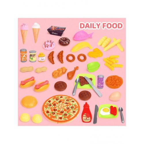 Игровой набор Пикник Корзинка с продуктами, 103 предмета арт.8949