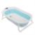 Ванночка складная PITUSO 75 см Голубая (слив, термометр) FG1163-Blue