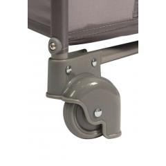 Манеж Martin noir Favor Pamir Grey (1 уровень, москитная сетка, сумка) Серый