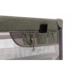 Манеж Martin noir Snooze Mont Blanc Grey (2 уровня, москитная сетка, сумка) Серый