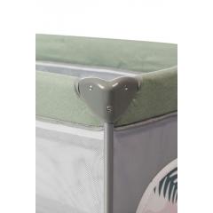 Манеж Martin noir Snooze Swiss Alp (2 уровня, москитная сетка, сумка) Оливковый