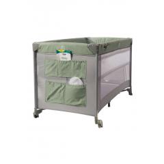 Манеж Martin noir Snooze Swiss Alp (2 уровня, москитная сетка, сумка) Оливковый