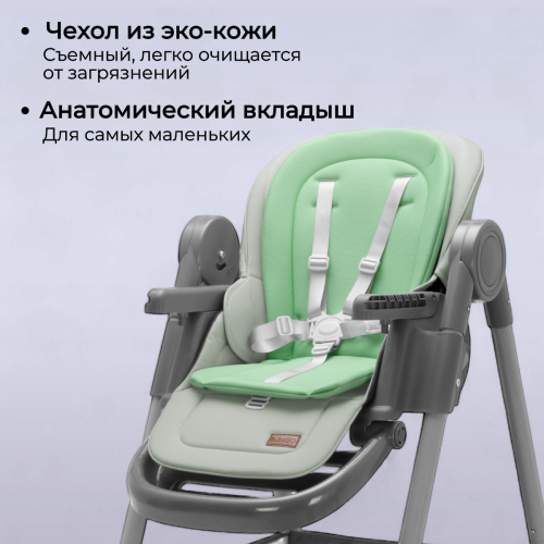 Стульчик для кормления Bubago Albert Olive /Оливковый BG 138-3