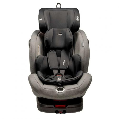 Автокресло Pituso Roys PRO Grey, Black Inlay / Серый,Черный вкладыш 0-36 кг IsoFix / BW21-PRO-Grey/Black