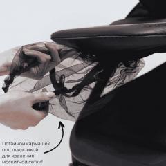 Коляска детская прогулочная BubaGo BASS Dark Gray Темно серый BG 130-5 (черная рама)