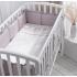 Комплект в овальную кроватку (3 предмета) Perina Toys Звёзды