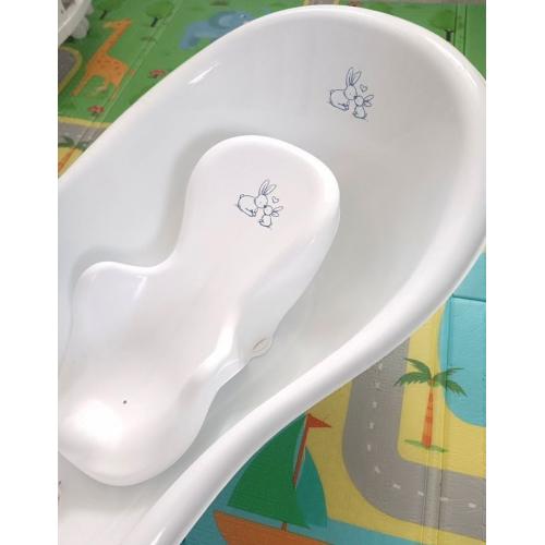 Ванночка детская Tega Baby 102 см Little Bunnies Кролики + Горка для купания (белый)