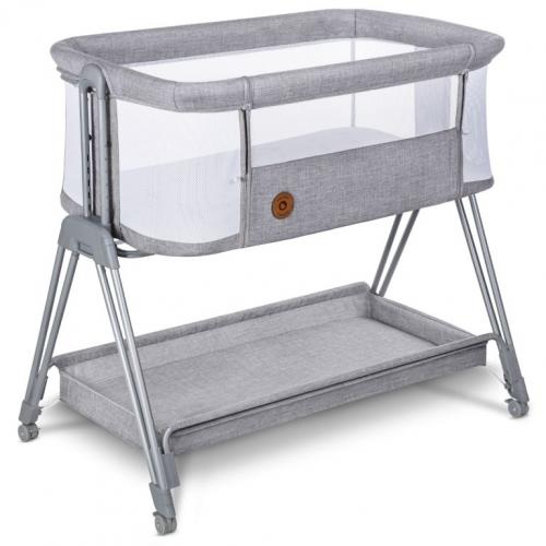 Колыбель кроватка Lionelo Luna (Grey Concrete)