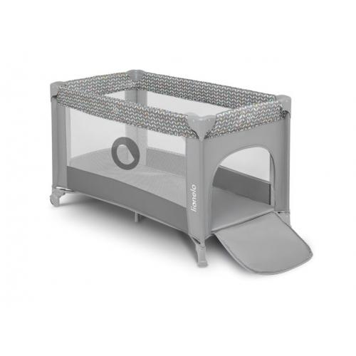 Кровать-манеж Lionelo Stefi (Grey Concrete Multicolor)