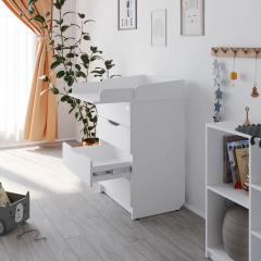 Комод пеленальный Атон Wood 604 ПВХ (белый аляска) 8459033