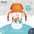 PITUSO Поильник с ручками 320 мл Orange (Оранжевый) SN6323 Оранж