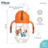 PITUSO Поильник с ручками 320 мл Orange (Оранжевый) SN6323 Оранж